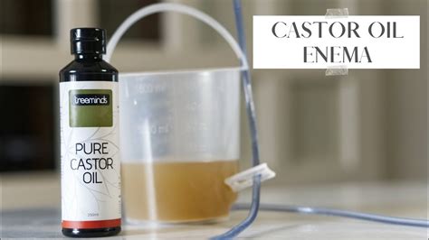 castor oil enema for constipation